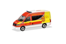 Herpa 098816 - H0 - MAN TGE Halbbus Feuerwehr Paderborn
